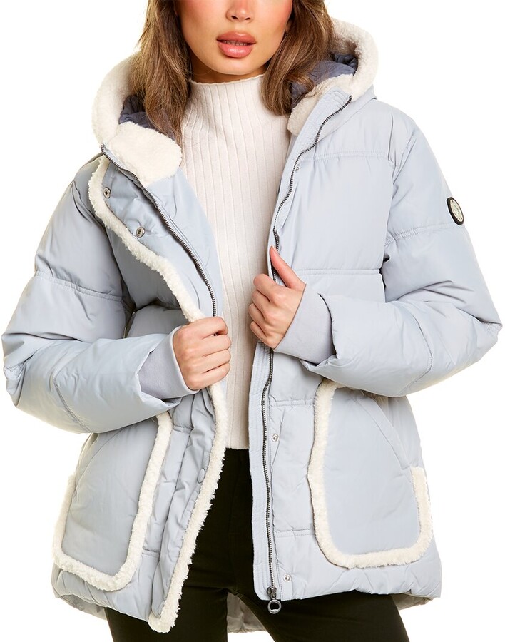 noize fleece puffer coat