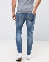 Thumbnail for your product : Calvin Klein Jeans Drop Crotch Skinny Jeans