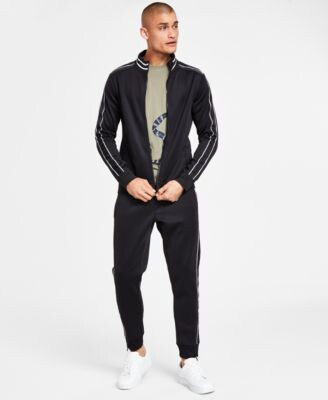 INC International Concepts Mens Snake Graphic T Shirt Neoprene Track Jacket Track Pants Created For Macys