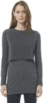 Thumbnail for your product : Rebecca Taylor Ottoman Crop Pullover
