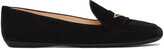 Thumbnail for your product : Nicholas Kirkwood Black Nubuck Loaferina Penny Loafers