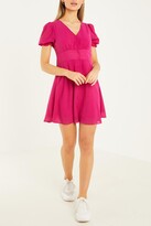 Thumbnail for your product : Quiz Total Check Skater Dress