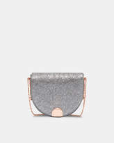 Thumbnail for your product : Ted Baker ROXAANE Textured leather moon bag