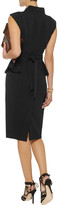 Thumbnail for your product : Badgley Mischka Stretch-crepe peplum dress