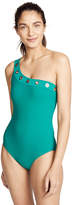 Thumbnail for your product : Karla Colletto Viviana One Shoulder One Piece