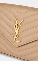 Thumbnail for your product : Saint Laurent Women's Monogram Leather Chain Wallet - Brown