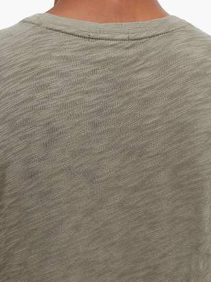 ATM - Schoolboy Slubbed-cotton T-shirt - Womens - Khaki