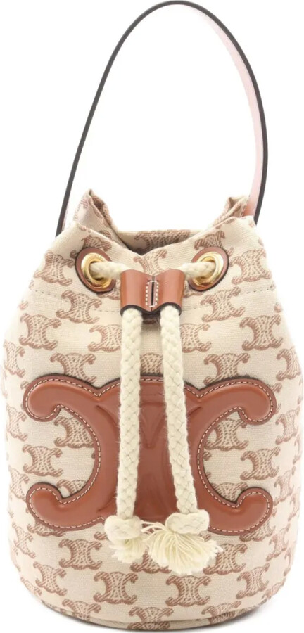 Céline Pre-Owned 2010s teen drawstring Triomphe handbag