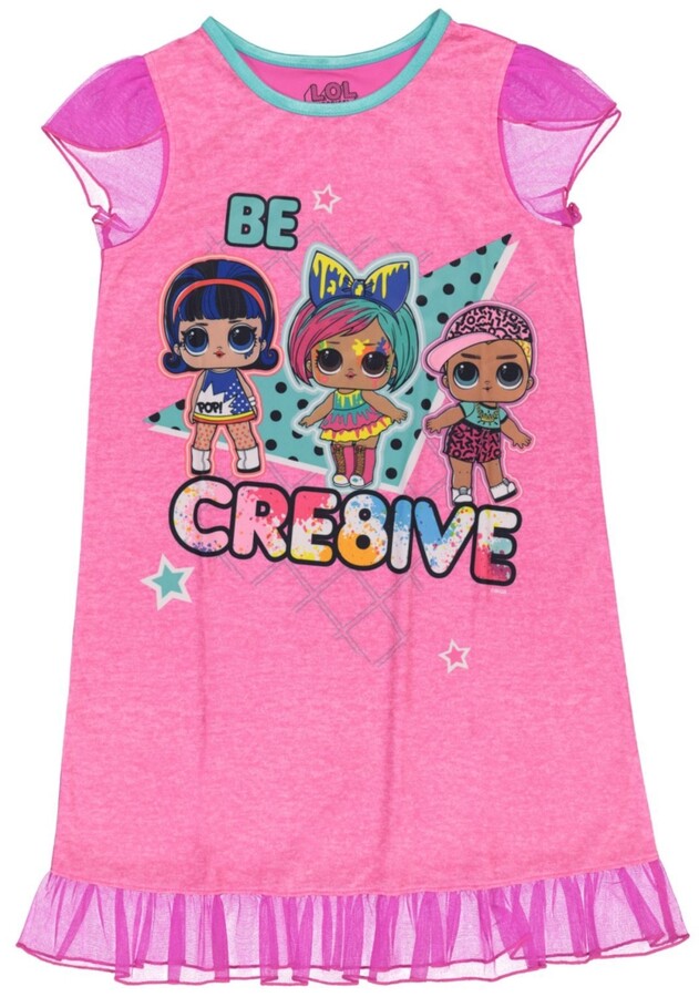 L.O.L. Surprise! Lol Surprise Little Girls Nightgown ShopStyle
