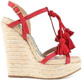 Thumbnail for your product : DSQUARED2 tassel-trimmed wedges