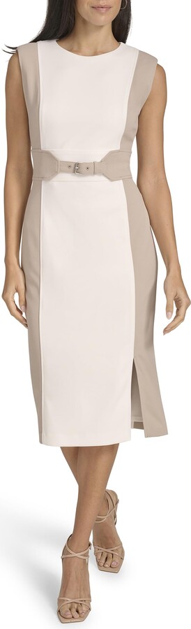 Calvin Klein Women's White Dresses ShopStyle CA