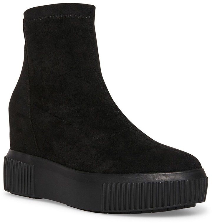 Steve Madden Freshly High-Top Wedge Bootie - ShopStyle Boots
