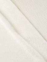 Thumbnail for your product : Escada Nerodari Hammered Silk Cap Sleeve Shell