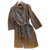 Thumbnail for your product : Bottega Veneta Grey Wool Coat