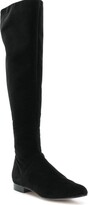 Thumbnail for your product : Alberta Ferretti Velvet Knee High Boots