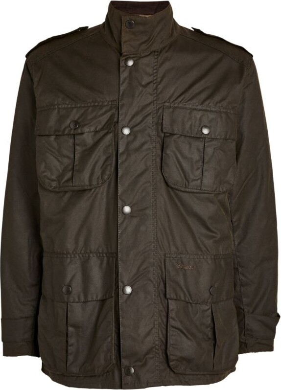 Barbour Waxed Trooper Jacket - ShopStyle Outerwear