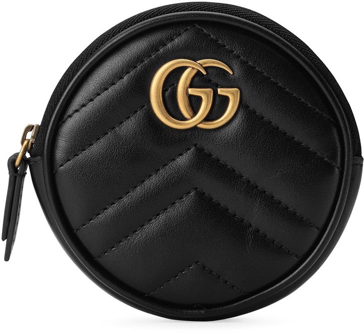 gucci black coin purse