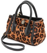 Thumbnail for your product : Tory Burch Savannah Tiny Tote with Haircalf