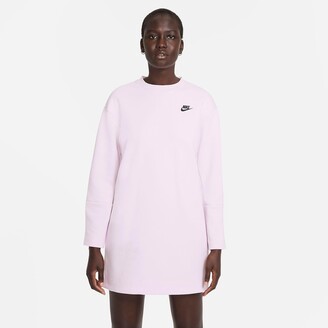schoolbord oorsprong Sandalen Nike Women's Sportswear Tech Fleece Long-Sleeve Dress - ShopStyle