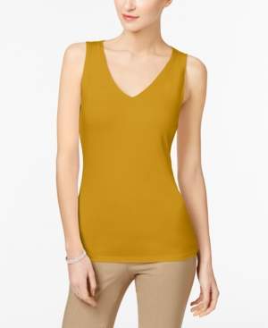 INC International Concepts V-Neck Tank Top, Created for Macy's