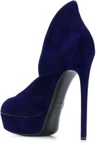 Thumbnail for your product : Casadei Peep-Toe 150 Platform Sandals