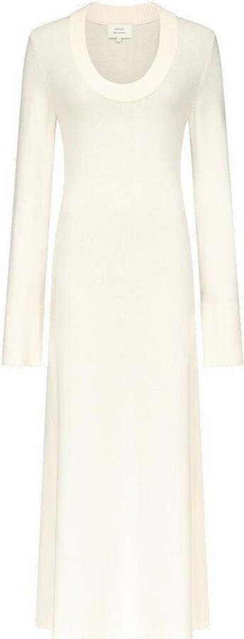 Loulou De Saison U-Neck Below Knee Dress
