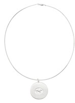 Thumbnail for your product : VICTORIA STRIGINI Large Lion Disc Pendant Necklace