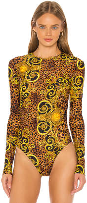 Versace Jeans Couture Lady Long Sleeve Bodysuit