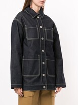 Thumbnail for your product : BAPY BY *A BATHING APE® Four-Pocket Buttoned Denim Jacket