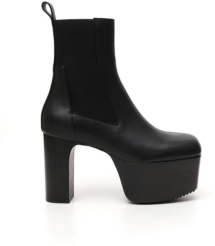 rick owens platform sneakers womens