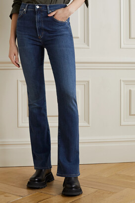 Citizens of Humanity Lilah High-rise Flared Jeans - Dark denim