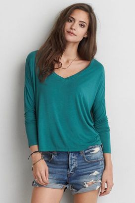 American Eagle Outfitters AE Soft & Sexy Drop Shoulder T-Shirt