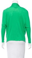 Thumbnail for your product : Alice + Olivia Draped Long Sleeve Top
