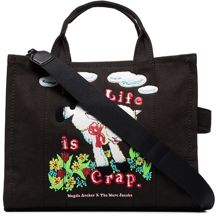 magda archer x the small traveler tote marc jacobs