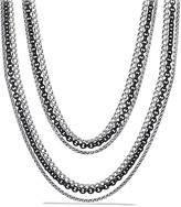Thumbnail for your product : David Yurman Three-Row Chain Necklace, 18"