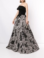 Thumbnail for your product : Saiid Kobeisy One-Shoulder Flared Dress