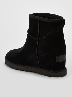hidden wedge ugg style boots