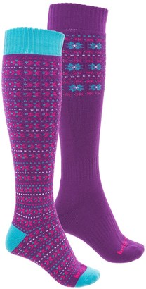 Bridgedale Merino Wool Ski Socks - 2-Pack, Over the Calf (For Women)