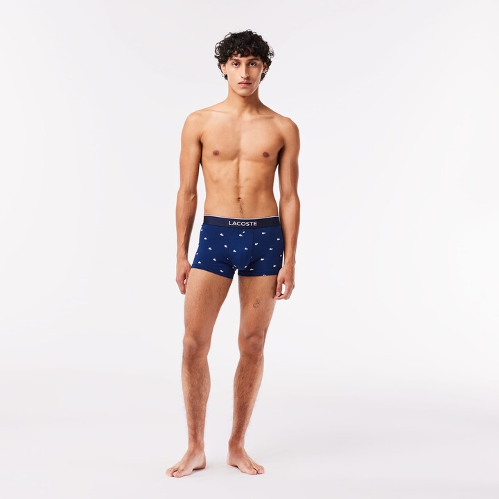Lacoste Men's Blue Boxers | ShopStyle
