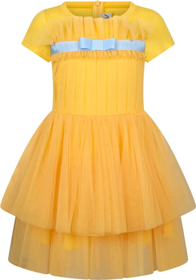 Simonetta Ruffle Layered Dress