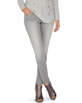 Thumbnail for your product : White House Black Market Curvy Gray Skinny Jean