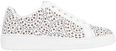 Thumbnail for your product : Alaia Laser-cut Leather Sneakers