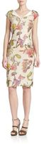 Thumbnail for your product : Escada Jacquard Floral-Print Dress