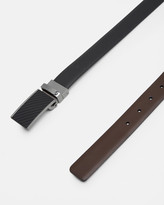 Thumbnail for your product : Ted Baker TWILL Reversible leather belt