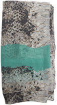 Thumbnail for your product : Arden B Snake Pattern Scarf