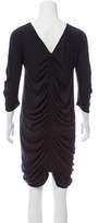 Thumbnail for your product : Zero Maria Cornejo Ruched V-Neck Dress