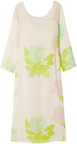 Thumbnail for your product : BERNADETTE Angelina Floral-print Silk Crepe De Chine Midi Dress