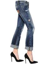 Thumbnail for your product : DSQUARED2 Sexy Washed & Patched Denim Jeans