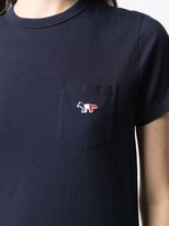 Thumbnail for your product : MAISON KITSUNÉ logo-patch T-shirt