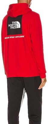 The North Face Red Box Hoodie in Red